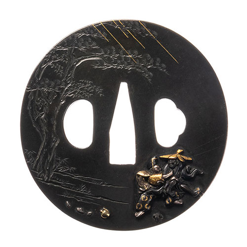 水戸 祇園忠盛図鍔